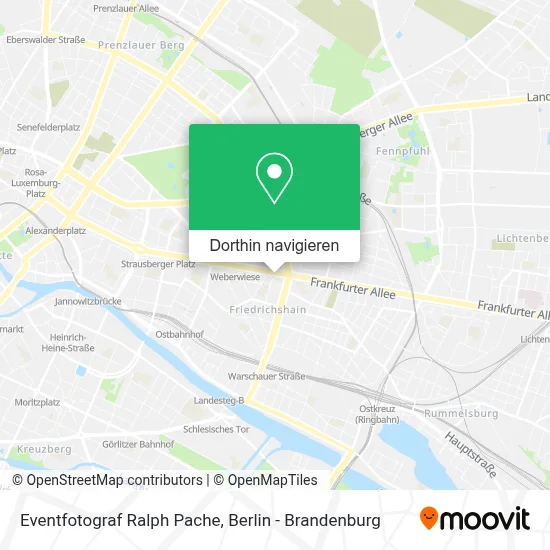Eventfotograf Ralph Pache Karte