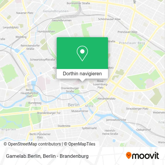 Gamelab.Berlin Karte