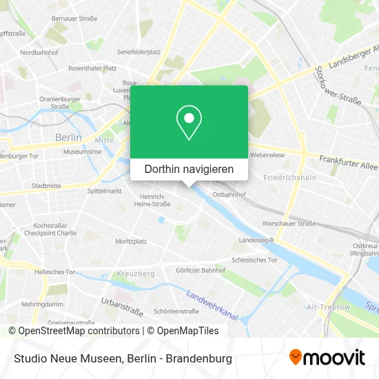 Studio Neue Museen Karte