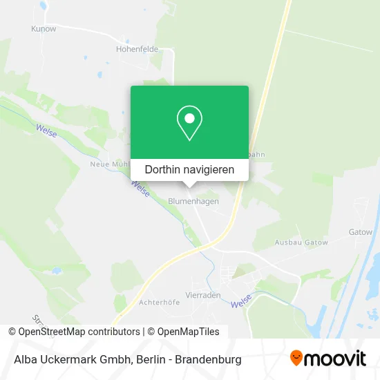Alba Uckermark Gmbh Karte