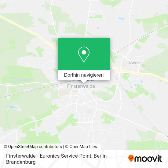 Finsterwalde - Euronics Service-Point Karte