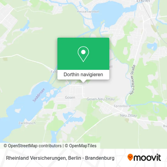 Rheinland Versicherungen Karte