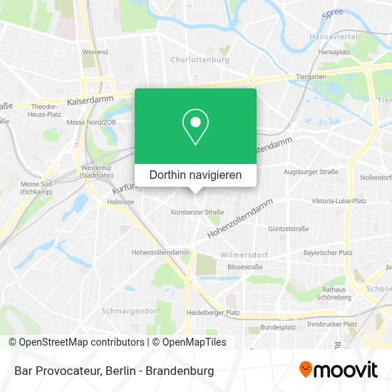Bar Provocateur Karte