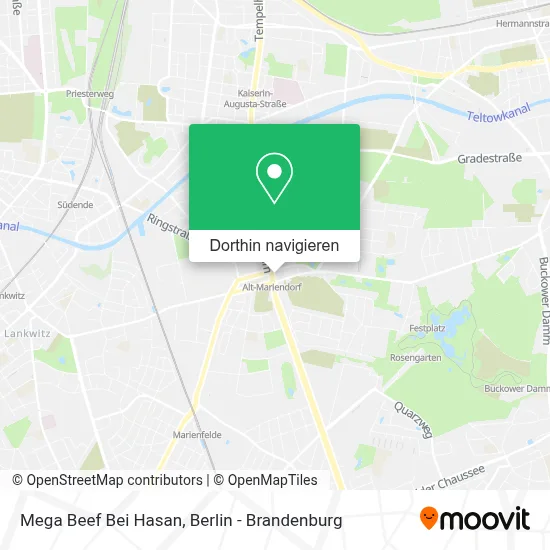 Mega Beef Bei Hasan Karte