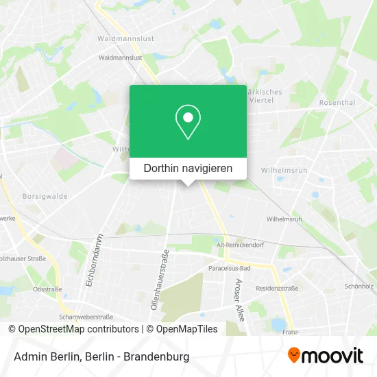 Admin Berlin Karte