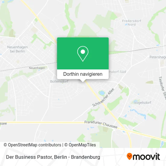 Der Business Pastor Karte