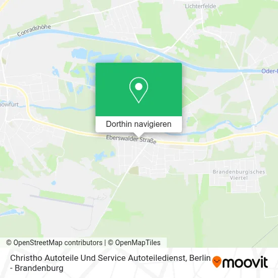 Christho Autoteile Und Service Autoteiledienst Karte