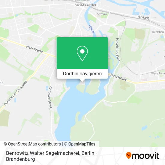 Benrowitz Walter Segelmacherei Karte