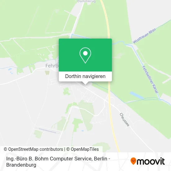 Ing.-Büro B. Bohm Computer Service Karte