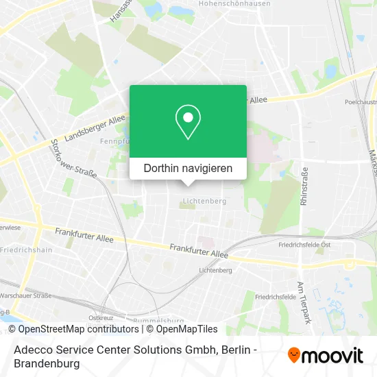 Adecco Service Center Solutions Gmbh Karte
