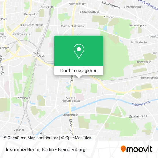 Insomnia Berlin Karte