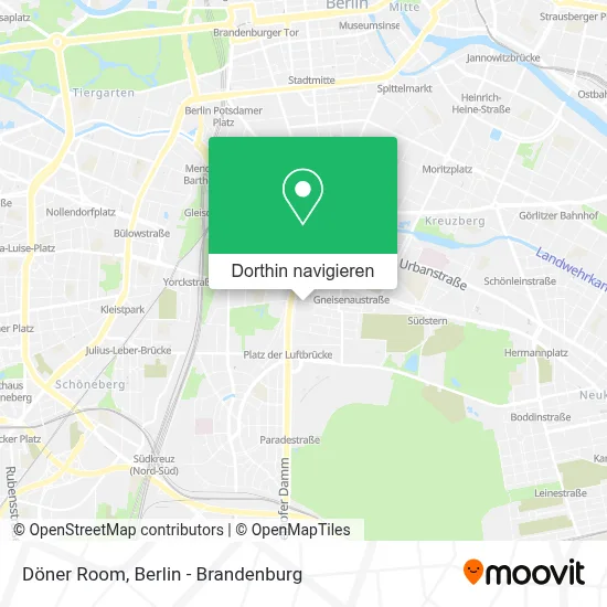 Döner Room Karte
