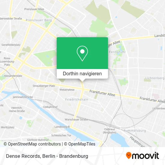 Dense Records Karte