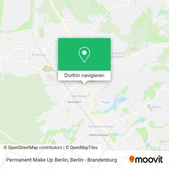 Permanent Make Up Berlin Karte