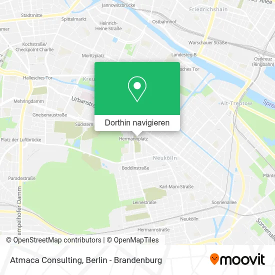 Atmaca Consulting Karte