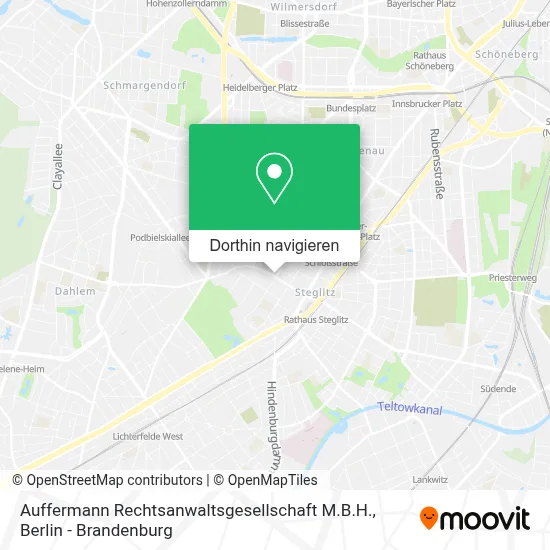 Auffermann Rechtsanwaltsgesellschaft M.B.H. Karte