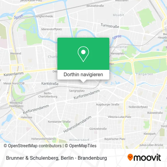 Brunner & Schulenberg Karte