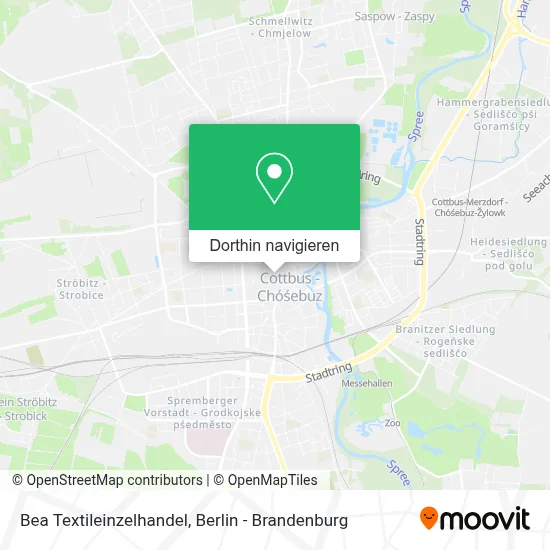 Bea Textileinzelhandel Karte