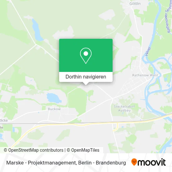 Marske - Projektmanagement Karte