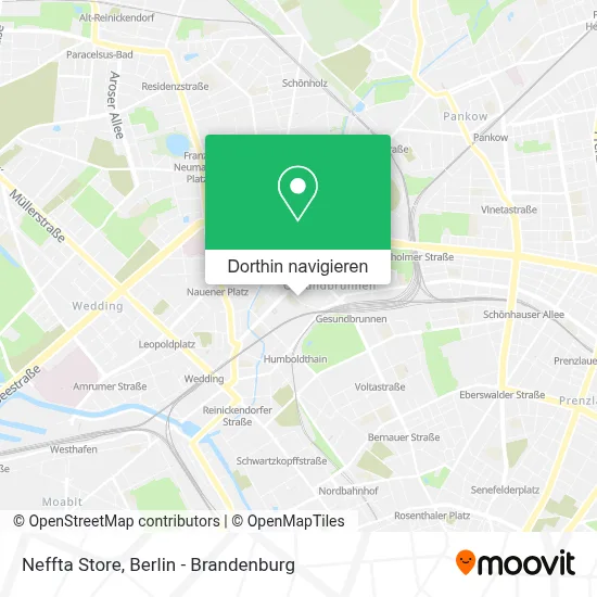 Neffta Store Karte