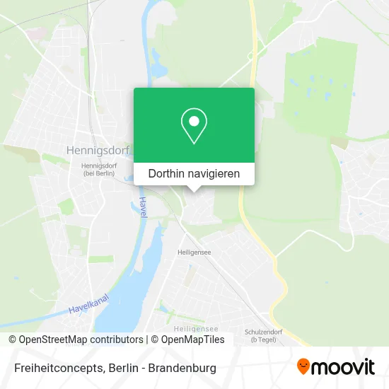 Freiheitconcepts Karte