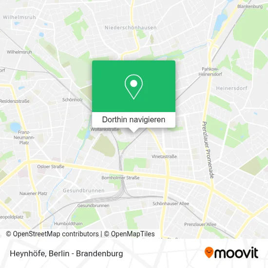 Heynhöfe Karte