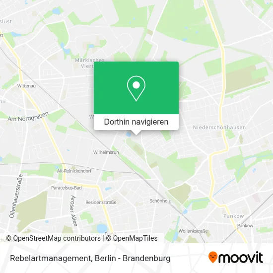 Rebelartmanagement Karte