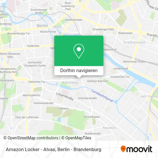 Amazon Locker - Alvas Karte