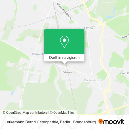 Letkemann Bernd Osteopathie Karte