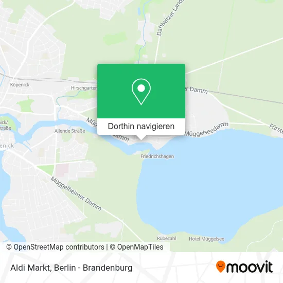 Aldi Markt Karte
