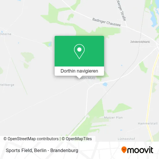 Sports Field Karte