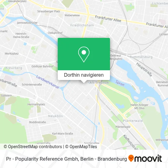 Pr - Popularity Reference Gmbh Karte