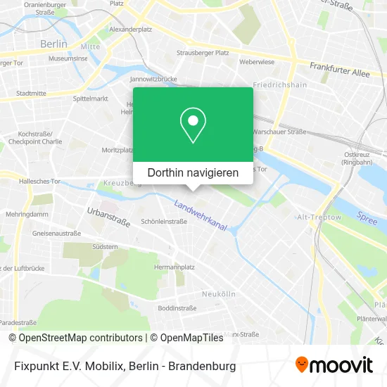Fixpunkt E.V. Mobilix Karte