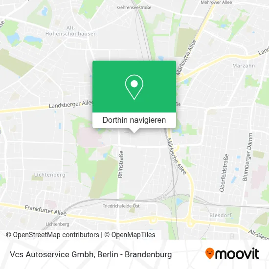 Vcs Autoservice Gmbh Karte