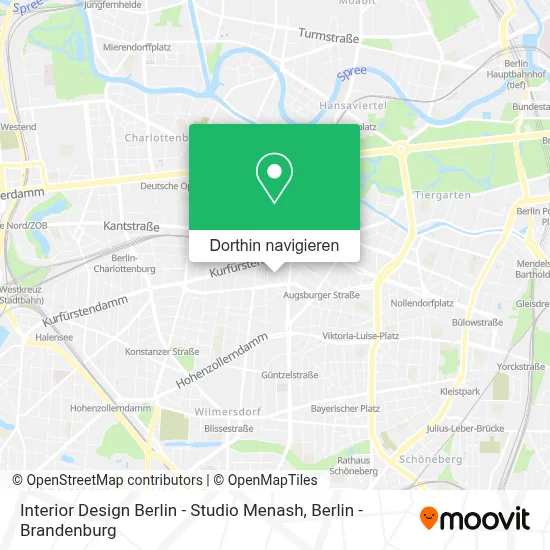 Interior Design Berlin - Studio Menash Karte