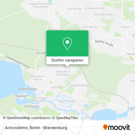 Actorsdemo Karte