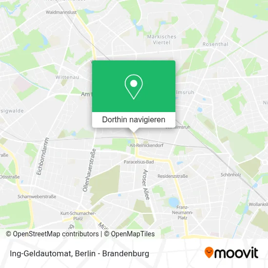 Ing-Geldautomat Karte