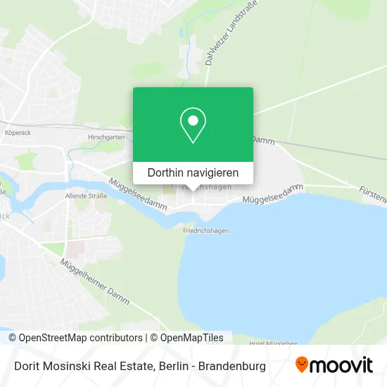 Dorit Mosinski Real Estate Karte