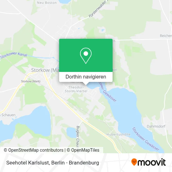 Seehotel Karlslust Karte