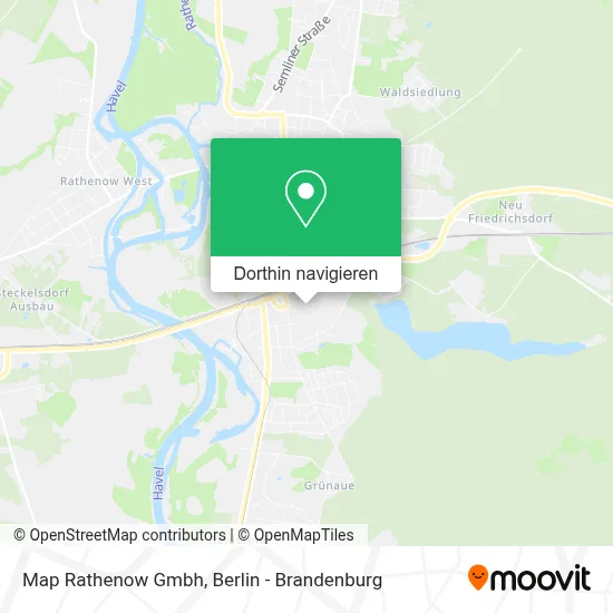 Map Rathenow Gmbh Karte