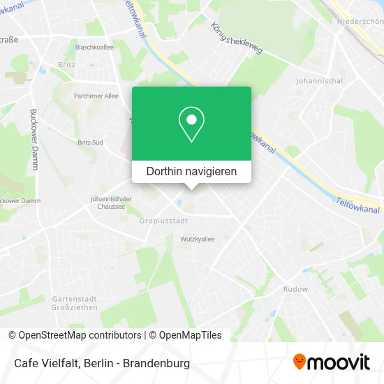 Cafe Vielfalt Karte