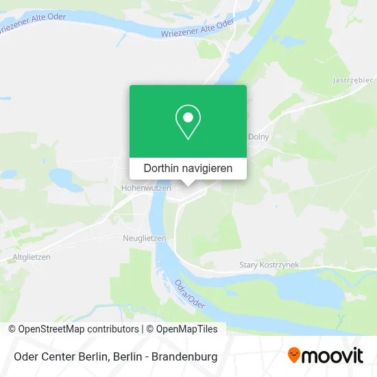 Oder Center Berlin Karte