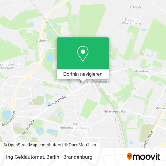 Ing-Geldautomat Karte