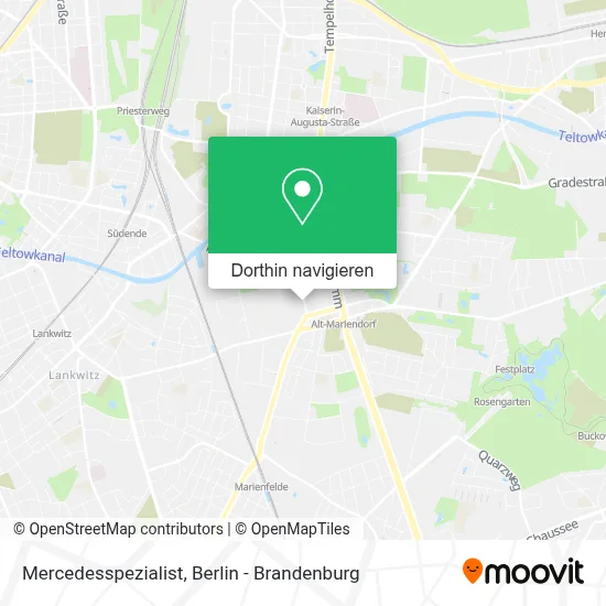 Mercedesspezialist Karte