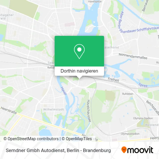 Semdner Gmbh Autodienst Karte