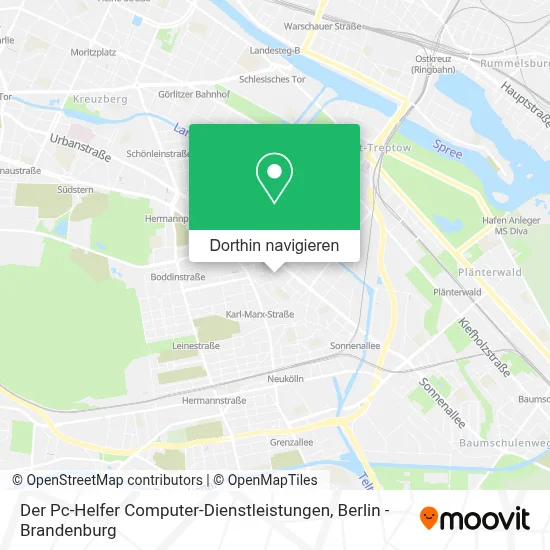 Der Pc-Helfer Computer-Dienstleistungen Karte