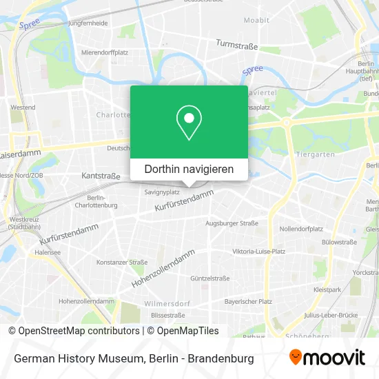 German History Museum Karte