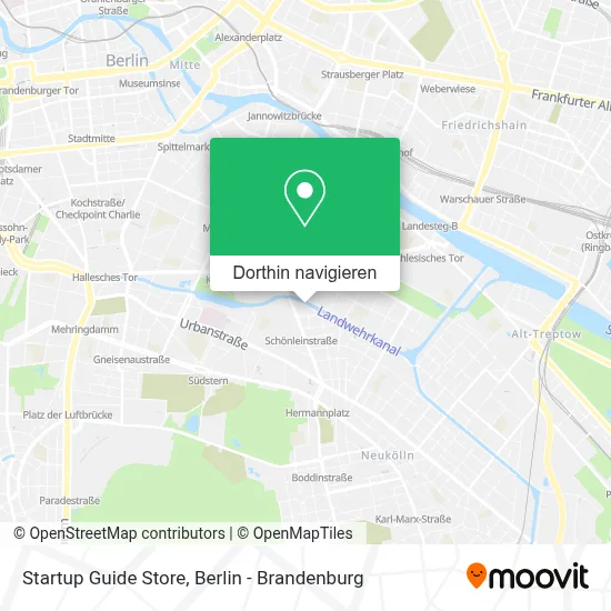 Startup Guide Store Karte