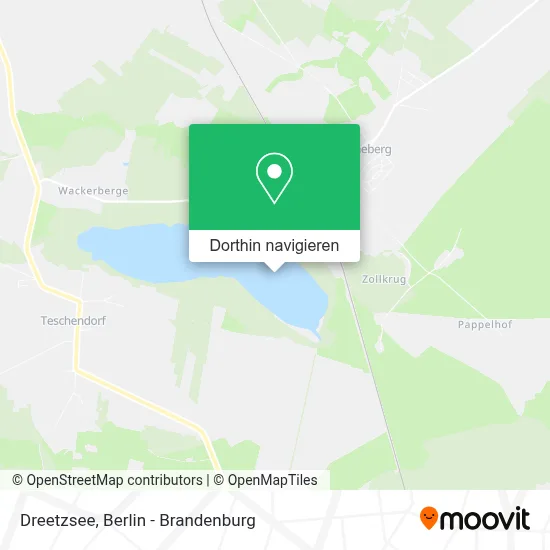 Dreetzsee Karte
