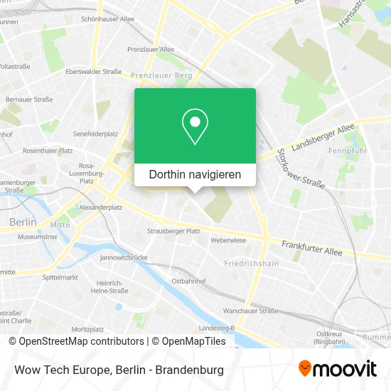 Wow Tech Europe Karte